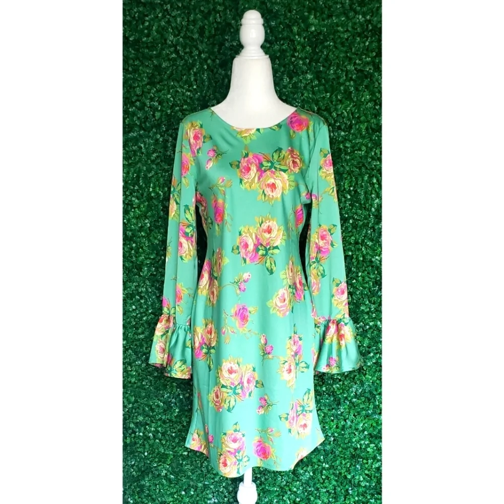 67. J.Crew Winter garden dress in lavish rose
